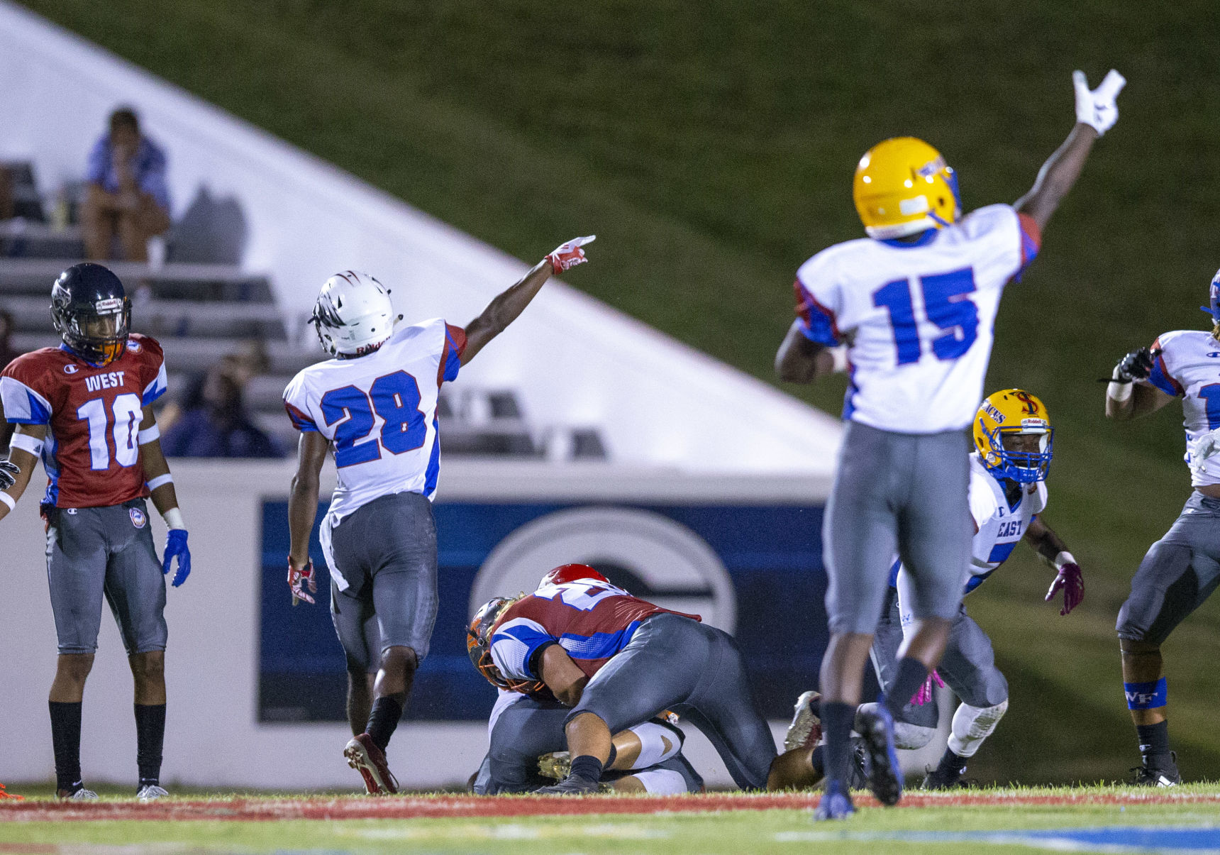 East-West All-Stars football